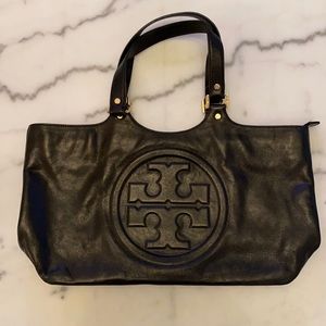 Tory Burch Purse Black Leather Purse